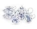 Botanic Blue Tea Set