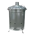 Gardman Galvanised Dustbin Incinerator for Burning your Garden Waste