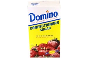 Amazon.com : Domino Powdered Confectioners Sugar 16oz : White Sugar