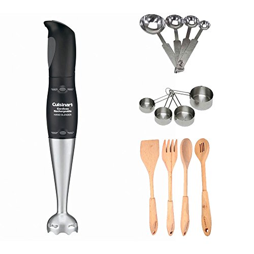 Cuisinart CSB78 Cordless Rechargeable Hand Blender + Stainless Steel