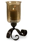 Scroll Base Hurricane Candleholder
