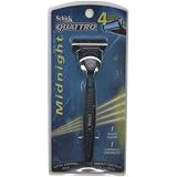 Schick Quattro Midnight Razor 1 Cartridge