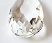 CrystalPlace 5 X-large AAA Top Quality Clear Crystal Chandelier Teardrop Prisms Lamp Parts
