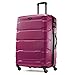 Samsonite Omni PC Hardside Expandable Luggage with Spinner Wheels, Radiant Pink, Checked-Large 28-Inch
