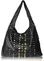 Ladies Black Studs Designer Hobo Vintage Handbag
