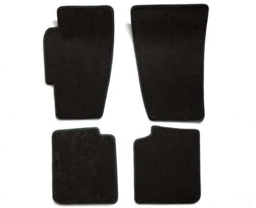 Premier Custom Fit 4-piece Set Carpet Floor Mats for Jeep Liberty (Premium Nylon, Black) On Sale