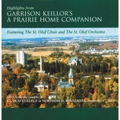 CD-Charts  Music : Garrison Keillor's A Prairie Home Companion