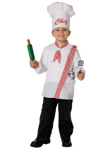Chef Child Costume Kit (Fits Sizes 4 to 8)
