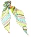 Made of Me Women's Sunset Stripe Scarf, Rolling Green, One Size