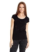 Broadway NYC Camiseta Manga Corta Alyssa (Negro)