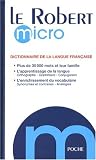 Revue Editions Le Robert  / Le Robert micro : Dictionnaire d'apprentissage de la langue française