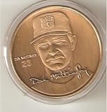 Highland Mint MLB Baseball Collectible Coin Bronze: Don Mattingly - New York Yankees