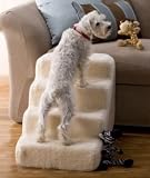 Beige Fleece Stairs 4 Steps