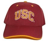 New USC Trojans Fitted College Hat - Maroon, 7 1/8