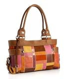 Fossil Castille Patchwork Satchel