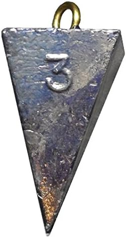 Master Metals 3 Ounce Pyramid Sinkers 8 Pack