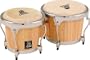 Latin Percussion LPA601 Aspire Oak Bongos with Chrome Hardware, Red Wood