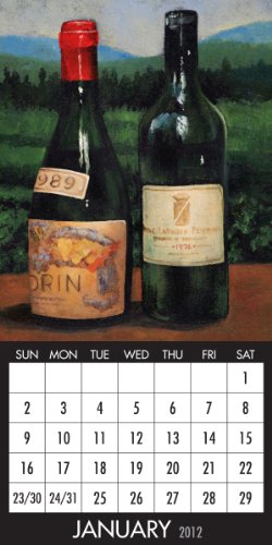 2012 Wine Magnetic Calendar