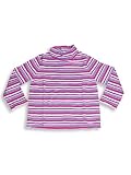 Private Label - Toddler Girls Long Sleeved Turtleneck Top, Rasberry, Royal
