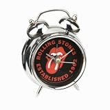 ROLLING STONES tongue MiNi Twin Bell ALARM CLOCK