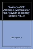 Glossary of Old Akkadian
