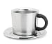 Beacon Hill Insulated Cappuccino Cup and Saucer by Trudeau