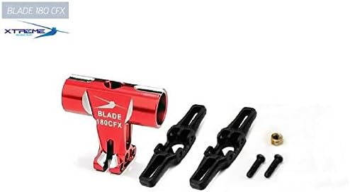 Xtreme CNC Aluminum Main Rotor Head - Blade 180CFX (Red)