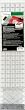 OmniEdge 5-by-24-Inch Non-Slip Quilter's Ruler