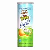 Pringles Light Fat Free Potato Crisps, SourCream & Onion, 5.82-Ounce Tubes (Pack of 14)