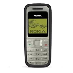 Nokia 1200 black (Organizer, 3 Spiele) Handy