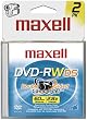 Maxell Camcorder - 2 x DVD-RW - 2.8 GB ( 60min ) - storage media