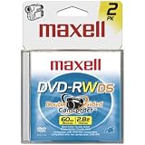 Maxell Camcorder - 2 x DVD-RW - 2.8 GB ( 60min ) - storage media by