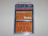 TENNESSEE VOLUNTEERS Team Logo 2 Pack Metal Back MAGNET SET
