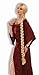 Forum Novelties Women's Adult Extra Long Blonde Braids Rapunzel Costume Wig