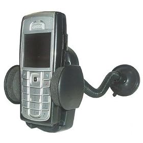 Mobile Phone PDA Holder - Suction Mount - Universal Gooseneck windscreen / dashboard suction mount