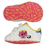adidas Originals Infant Stan Smith Little Miss Chatterbox Crib Soft Sole Sneaker