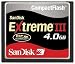 SanDisk SDCFX3-4096-901 4 GB Extreme III CompactFlash Card (Bulk Package)