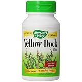 Nature's Way Yellow Dock Root, 100 Capsules, 500mg