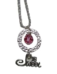 Sweet 16 Charm Necklace - Sixteenth Birthday Gift