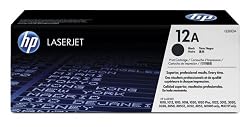 "(5 Pack) HP Compatible Q2612A HP 12A Laser Toner Cartridge, 2,000 Pages, Black"