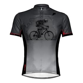 Buy Primal Wear Longest Ride Skeleton Shortsleeve Cycling Jersey with DeFeet Socks - Your Choice of...