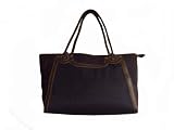 Women's Large Tommy Hilfiger Morena Luggage/Business Case (Burgundy/Navy With Brown Trim)