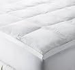 Jennifer Nicole Lee 220-Thread-Count 100-Percent Cotton Sateen Luxury Gusseted Fiber Bed, White, California King