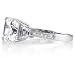 Sterling Silver Asscher Cubic Zirconia CZ 3-Stone Ring - Nickel Free Engagement Wedding Ring Size 5 image 3
