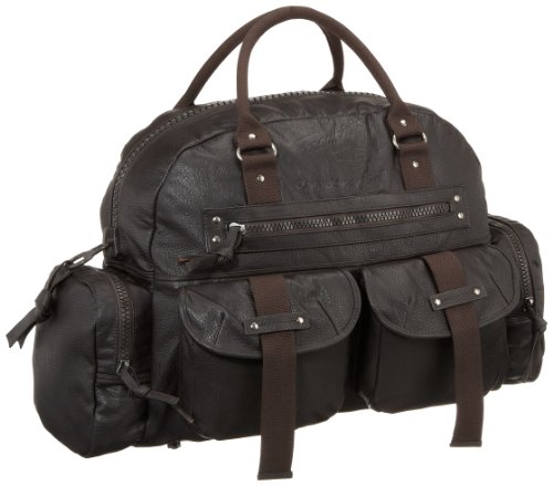  Frankie's Garage Bowling Bag Weekend B20981007-020, Sac à main mixte adulte - Marron