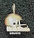 Utah State Sm Utah State Helmet Charm/Pendant -14K/10K, Stainless Steel or Gold Plated