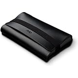 AViiQ Portable Charging Station Mini Folio - Black Leather