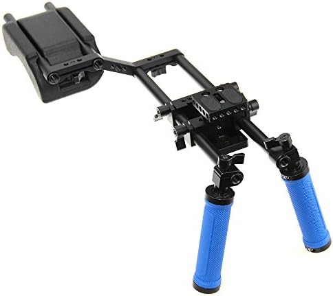 Dual Handgrip Shoulder Mount Support Rig Kit for DSLR Camera Camcorder