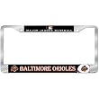 Baltimore Orioles MLB Chrome License Plate Frame