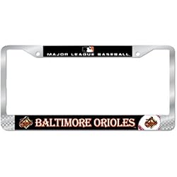 Baltimore Orioles MLB Chrome License Plate Frame by Wincraft